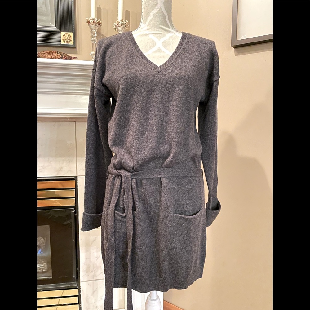 Vince Wool V Neck Sweater/Dress